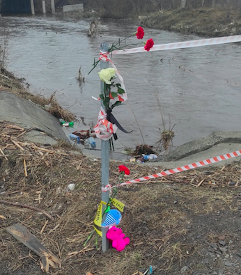 Фото Стихийный мемориал в память об утонувшем 6-летнем мальчике появился под Новосибирском 3